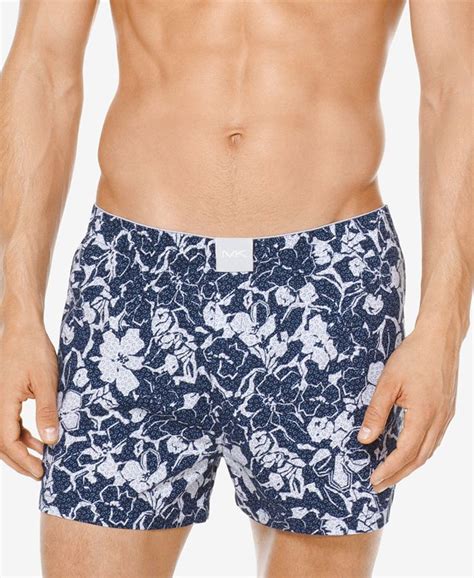 michael kors airsoft touch woven printed boxers 2-pack|Michael Kors Men's Airsoft Touch Stretch.